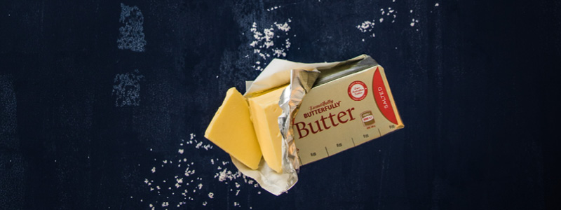 Beautifully Butterfully Salted Butter