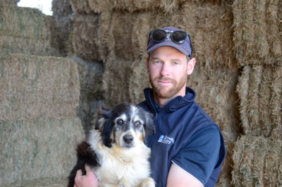 Dairy farmer Andrew Murphy from Kyabram from Victoria