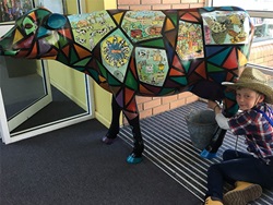 Oakleigh South Primary School Picasso Cows Program best learning journal winner in T3 2019