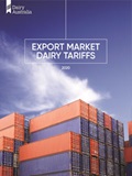 Export Market Dairy Tariffs Guide 15 May, 2020 
