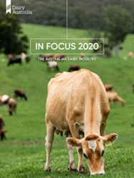 The Australian Dairy Industry In Focus 2020 report cover